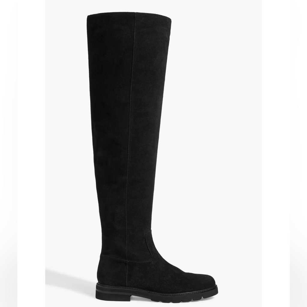 New Stuart Weitzman Chicago Suede Over The Knee Boots